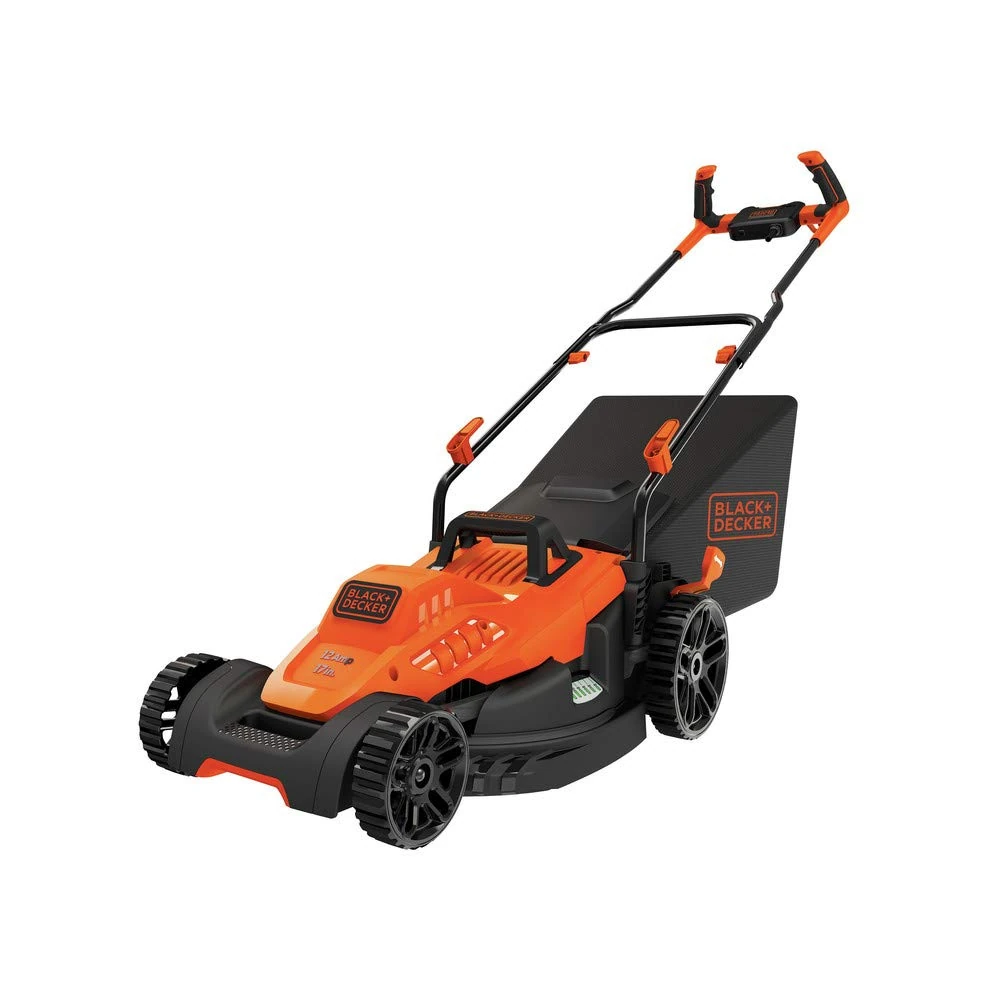 BLACK+DECKER Electric Lawn Mower, 12-Amp, 17-Inch (BEMW482BH)