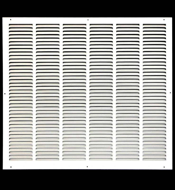 32" x 26" Return Air Grille - Sidewall and Ceiling - HVAC Vent Duct Cover Diffuser - [White] [Outer Dimensions: 33.75w X 27.75"h]