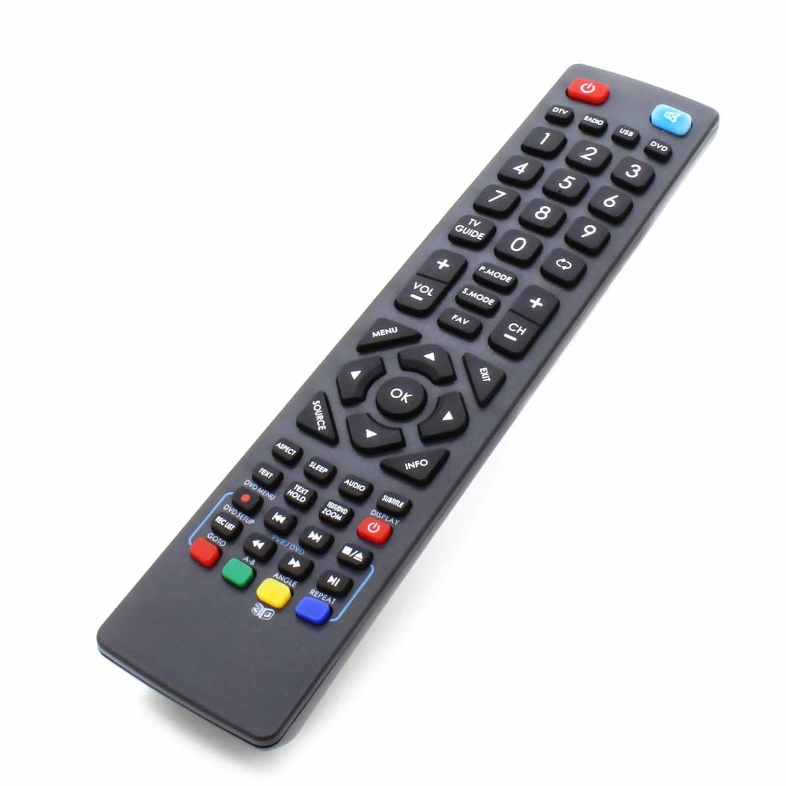 Remote Control for LCD TV BUSH UNF/RMC/0002 215/207F,215/207FDVD,215207F,215207FDVD,22/207F,22/207FDVD,22207F,22207FDVD,24/207F,24/207FDVD,24/207FDVDP,24/207FDVD