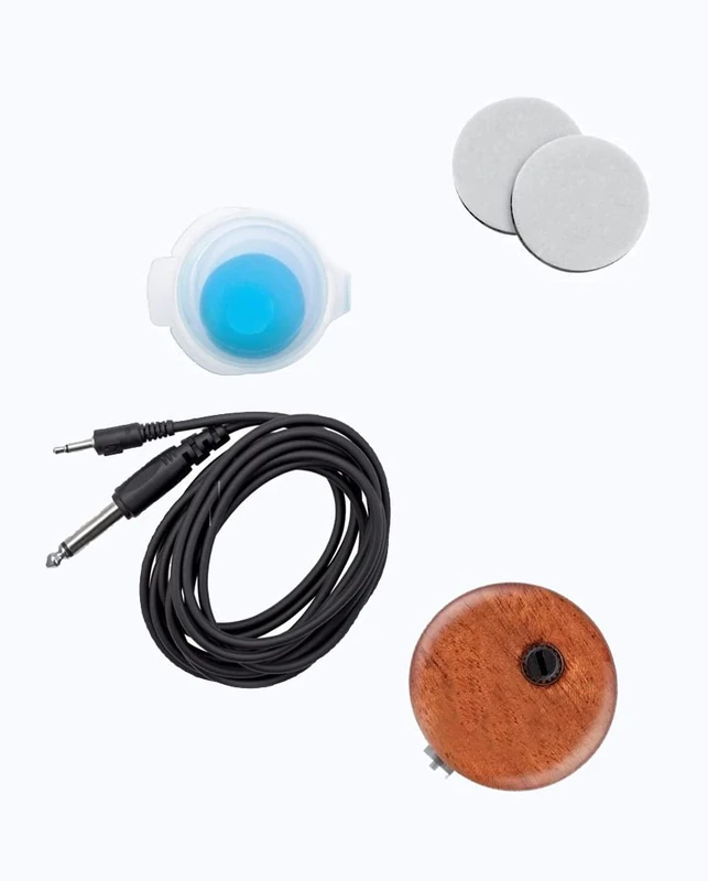 GEWA universal UP-2 piezo pickup, round, volume control