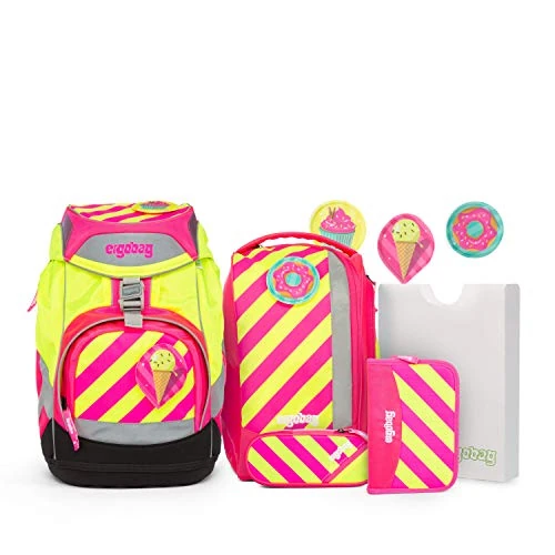 ERGOBAG StrahleBär Kinder-Rucksack, Neon Pink - Image 1