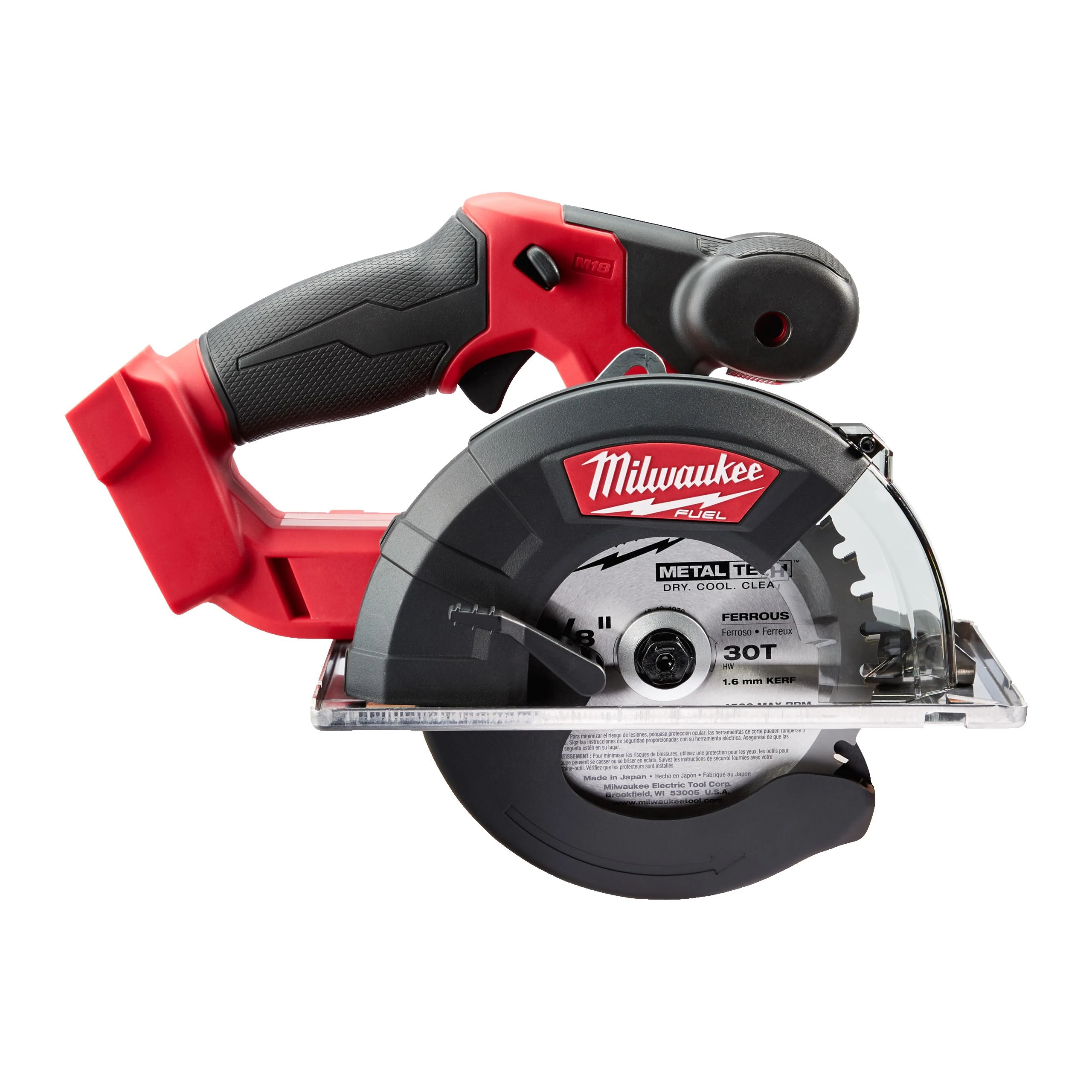 Milwaukee - Fuel 18 V Metal Circular Saw Without Battery or Charger Diameter 150 x 20 mm with HD Box - M18 FMCS-0X