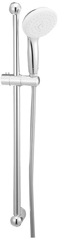 GROHE Tempesta 100 Shower Rail Set, 3 Spray Options, Chrome Finish with Water-Saving 100mm Hand Shower, 600mm Rail, 1750mm Hose 27644001