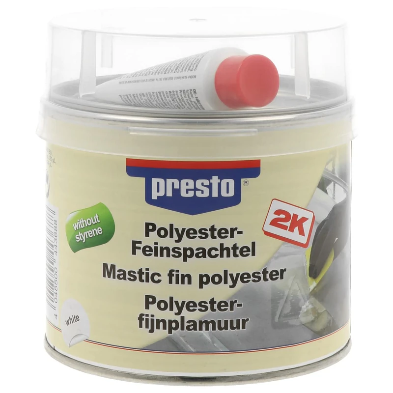 Presto 443688 Fine Styrene Free Putty 1000g