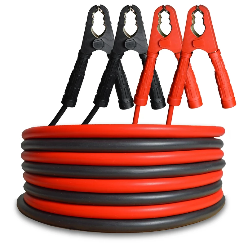 Maypole 700 Amp 4 Meters Jump Leads 30mm² 100% Copper Professional Booster Cables Vans Tractors Recovery Trucks Lorries