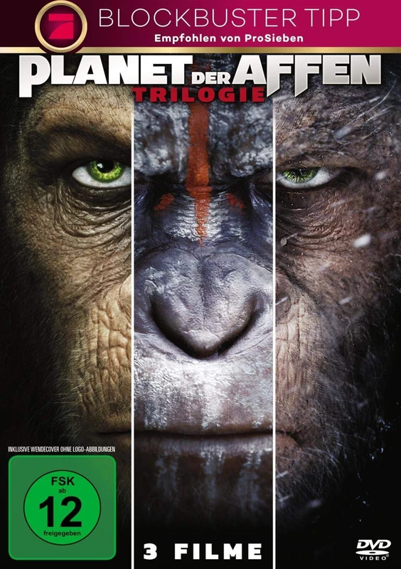 PLANET DER AFFEN TRIOLOGI - MO [DVD] - Image 1
