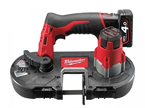 Milwaukee M12BS-402C M12 Cordless Band Saw (2 X 4.0ah Li-ion Batteries, Charger, BMC)