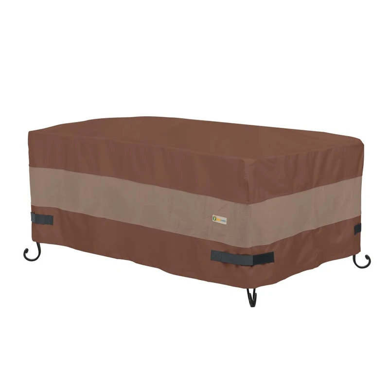 Duck Covers Ultimate Rectangular Fire Pit Cover, 56" L x 38" W x 24" H