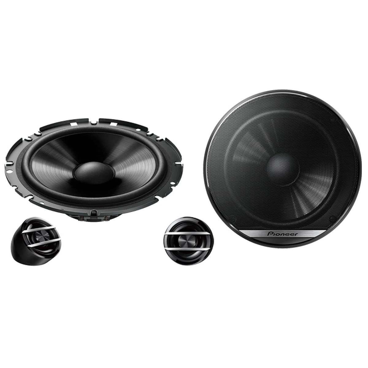 Pioneer TS-G170C 17 cm Component G Series 2 Way Speakers with Separate Tweeters
