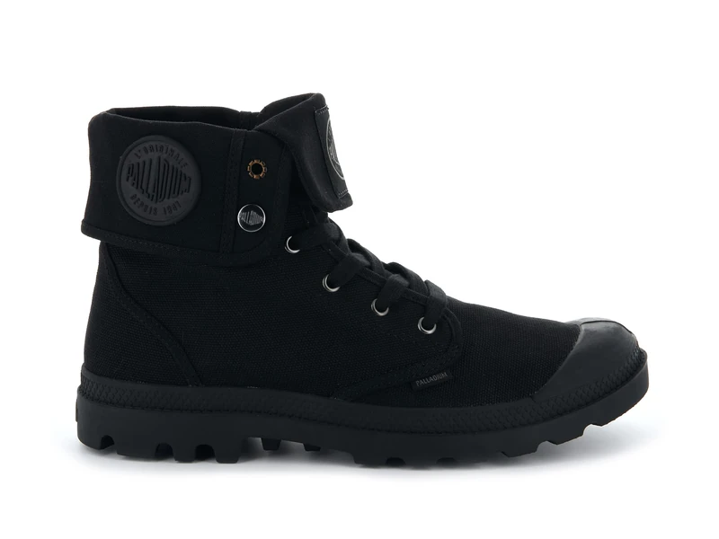 Palladium Men's Us Baggy H High Trainers, Black, 7.5 UK