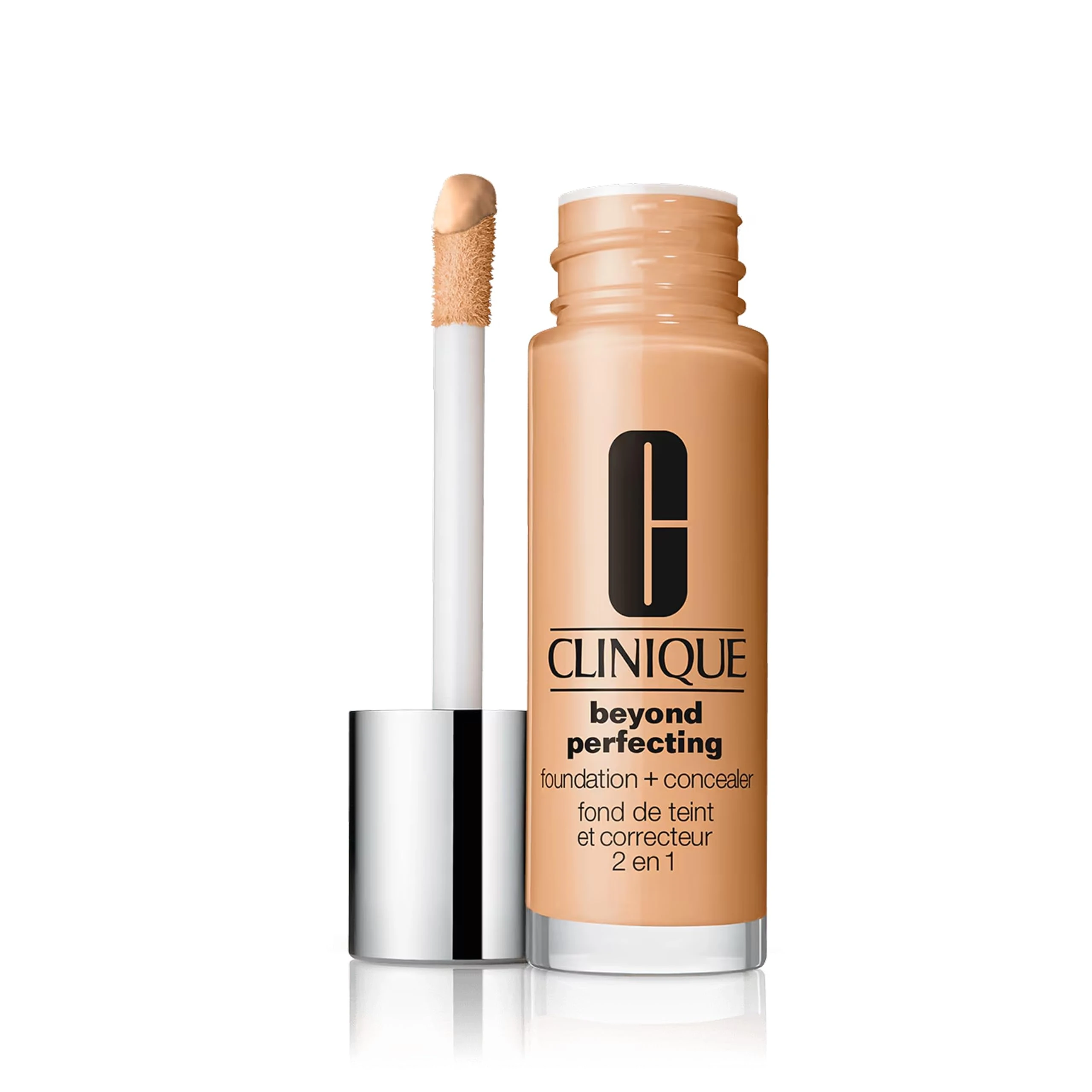 Clinique Beyond Perfecting Liquid Lightweight Full-Coverage Foundation + Concealer For Dry Combination To Oily Skin Types