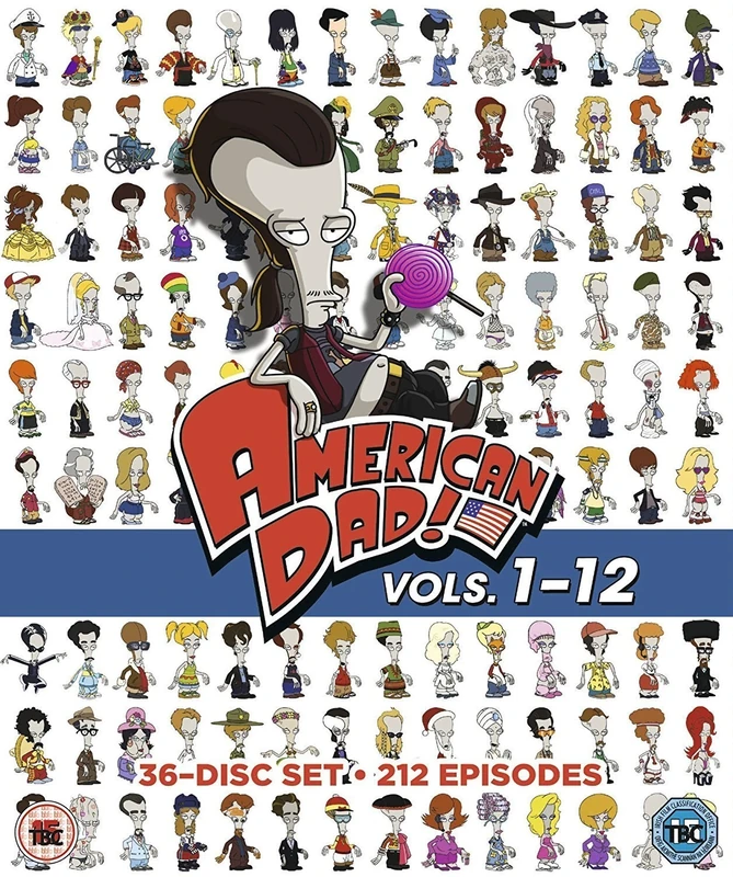 American Dad Volume 1-12 [DVD] [2017] - Image 1
