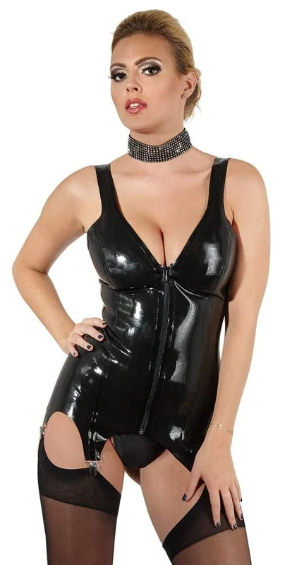 The Latex Collection Latex Basque, Black, Medium