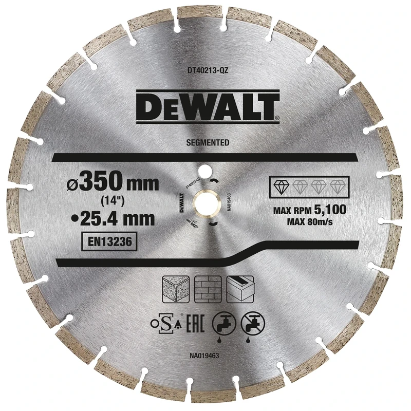 Dewalt DT40213-QZ "Eco1 Universal" 13.78" Diamond Disc