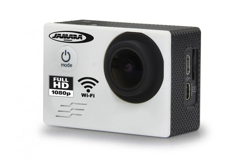 Jamara 177891 Camera Full Hd Pro Wifi V2Electronic Toy, Whute
