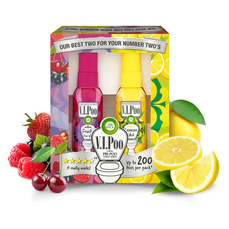 Airwick Twin Gift Pack Lemon and Fruity