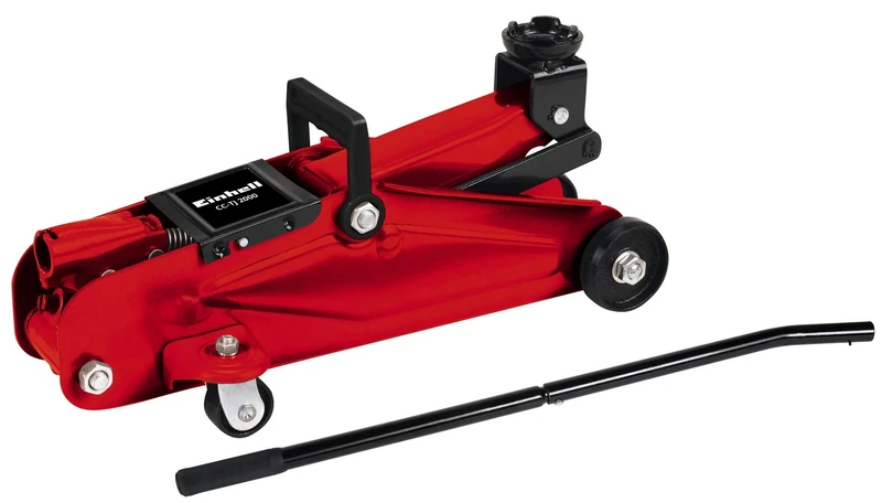 Einhell CCTJ 2000 Wheeled Jack, Maximum Load 2000 kg, Red