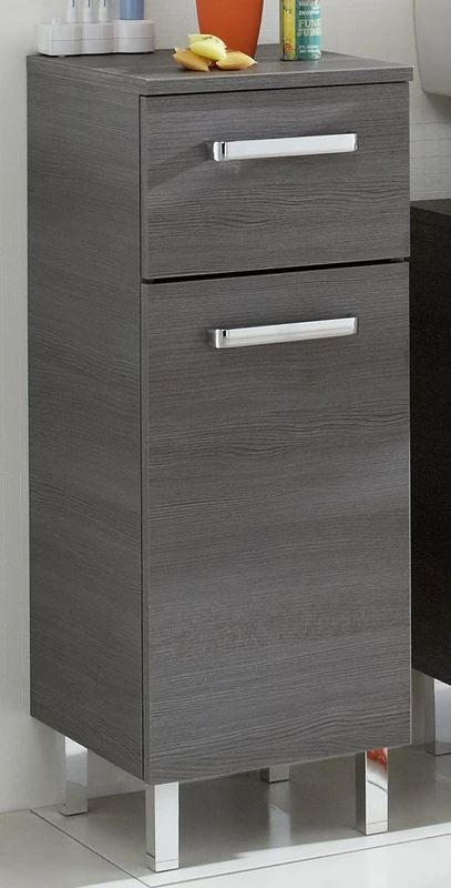 Pelipal Base Cabinet, Wood, Graphite Structure, Breite 60 cm, Tiefe 33 cm - Image 1