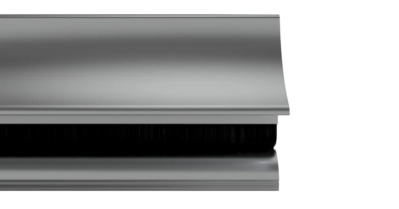 STORMGUARD 04SR0041219A Trim Line Two Part Low Access Disability Threshold Sill, Aluminium, 1219 mm