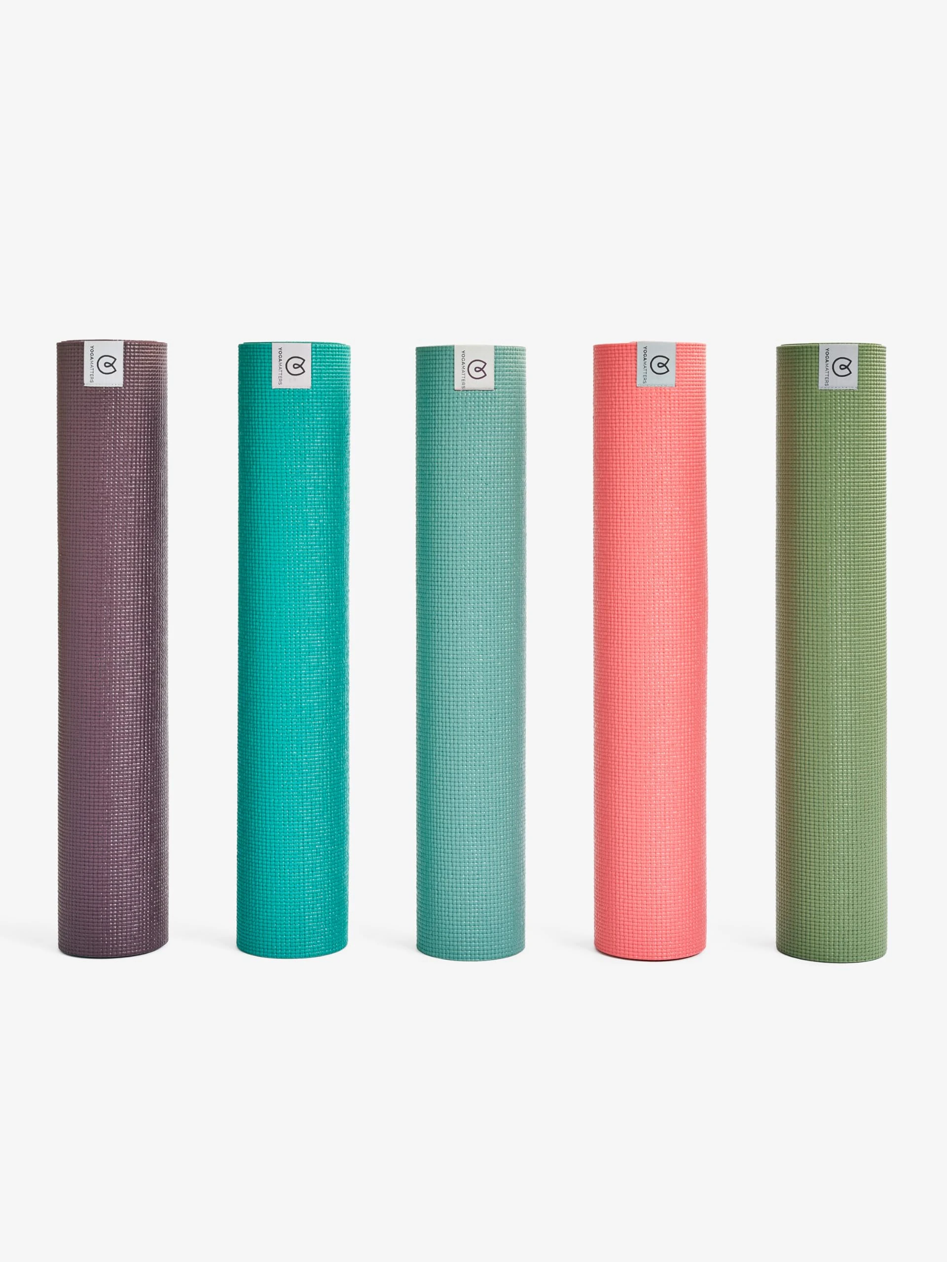 Yogamatters Sticky Yoga Mat - Original | Non-Slip | Workout Exercise Gym | (Grapefruit)