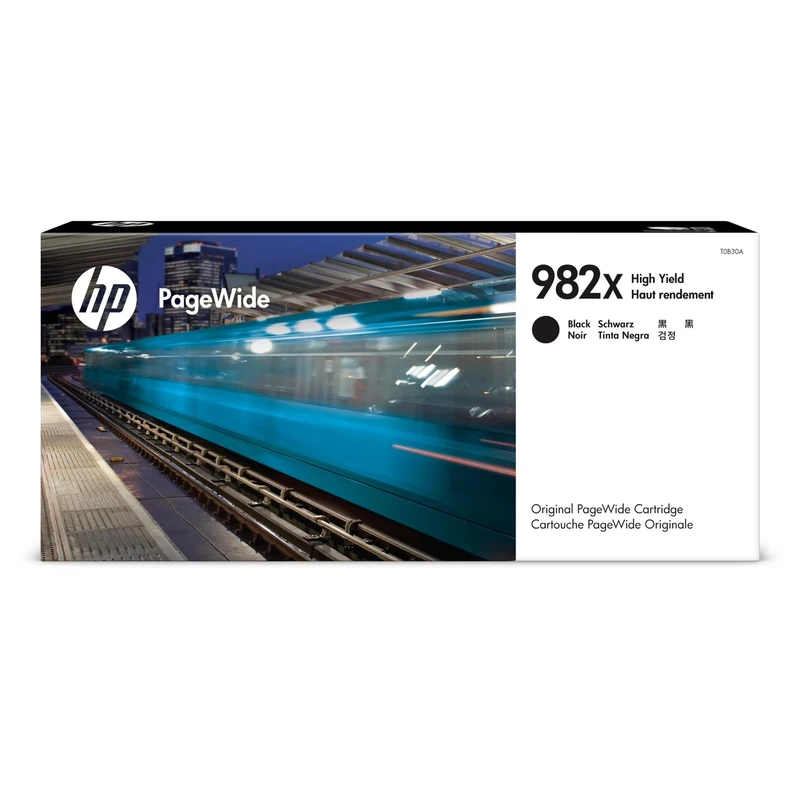 HP T0B30A 982X High Yield Original PageWide Cartridge, Black, Single Pack