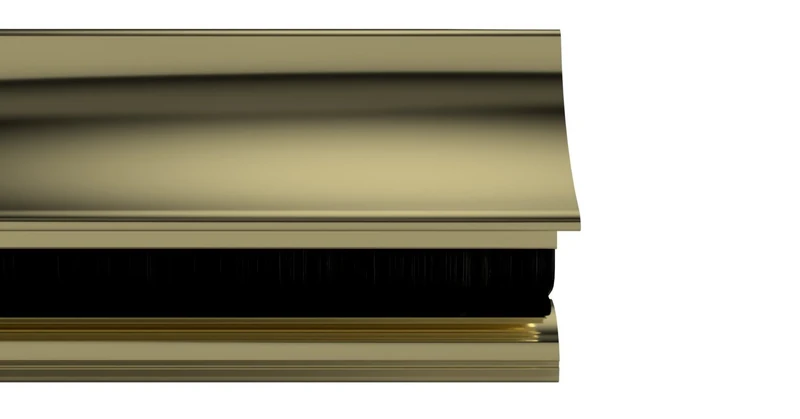 STORMGUARD 04SR0041219G Trim Line Two Part Low Access Disability Threshold Sill, Gold, 1219 mm