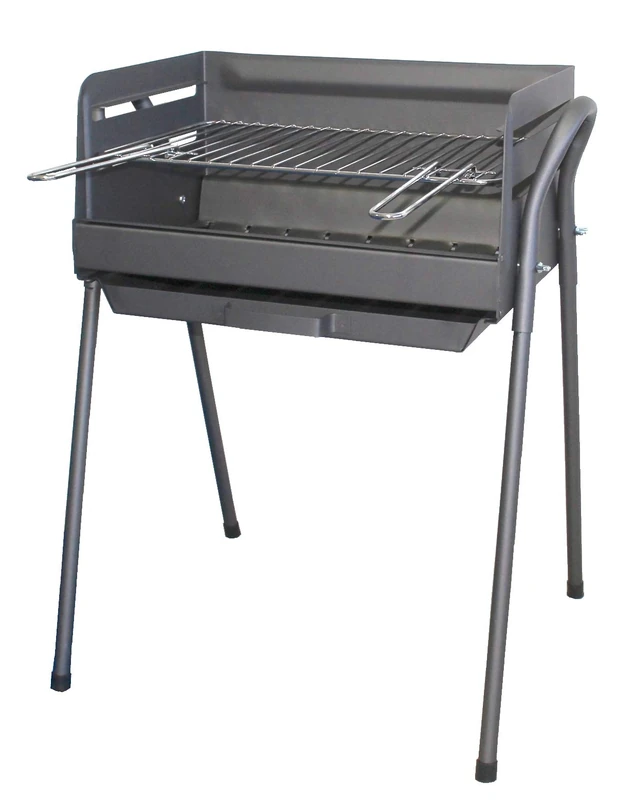 Imex El Zorro Barbecue with Zinc Plated Grill, Black, 49 x 48 x 73 cm, 71762