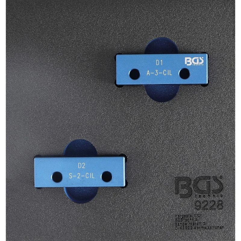 BGS 9228 | Tool Tray 1/6: Camshaft Locking Tool Set | for Lancia 2.0 VIS 4 Cylinder