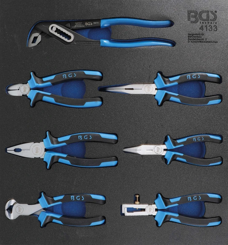 BGS 4133 | Tool Tray 2/3: Pliers Set | 7 pcs.