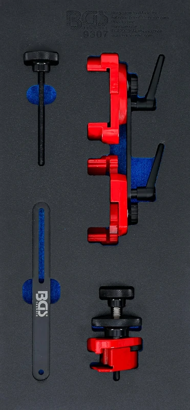 BGS 9307 | Tool Tray 1/3: Camshaft Sprocket Locking Tool Set | universal