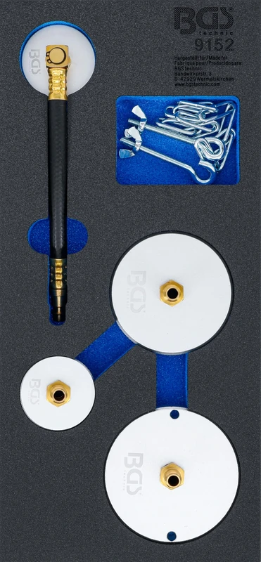 BGS 9152 | Tool Tray 1/3: Adaptor Set for Air Brake Bleeder | 4 pcs.