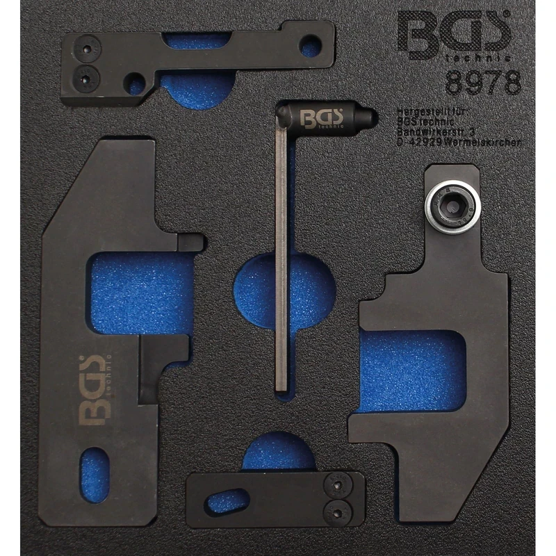 BGS 8978 | Tool Tray 1/6: Engine Timing Tool Set | for PSA, Toyota 1.0, 1.2 VTi