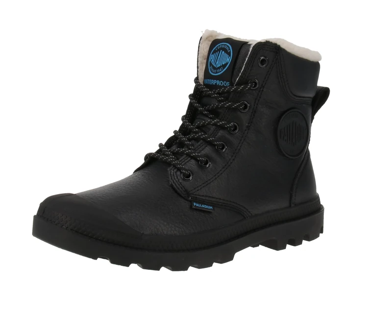 Palladium Pampa Sport Cuff WPS, Unisex Adults’ Hi-Top Trainers, Black (Black 315), UK (47 EU)