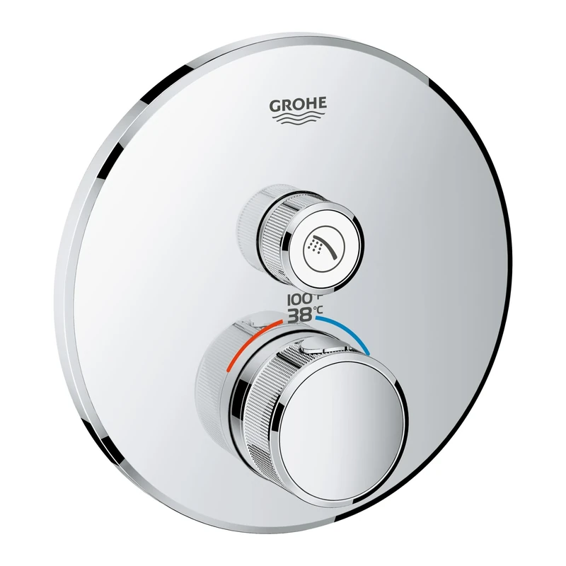 GROHE 29136000 29136 Round US Chrome Thm Smartcontrol 1