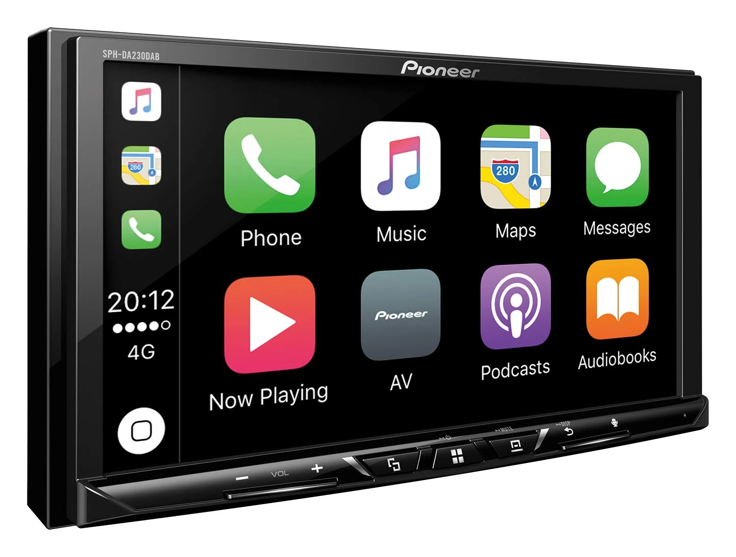 Pioneer SPH-DA230DAB 7-Inch 2-Din Car Clear Type Touchscreen Multimedia Receiver