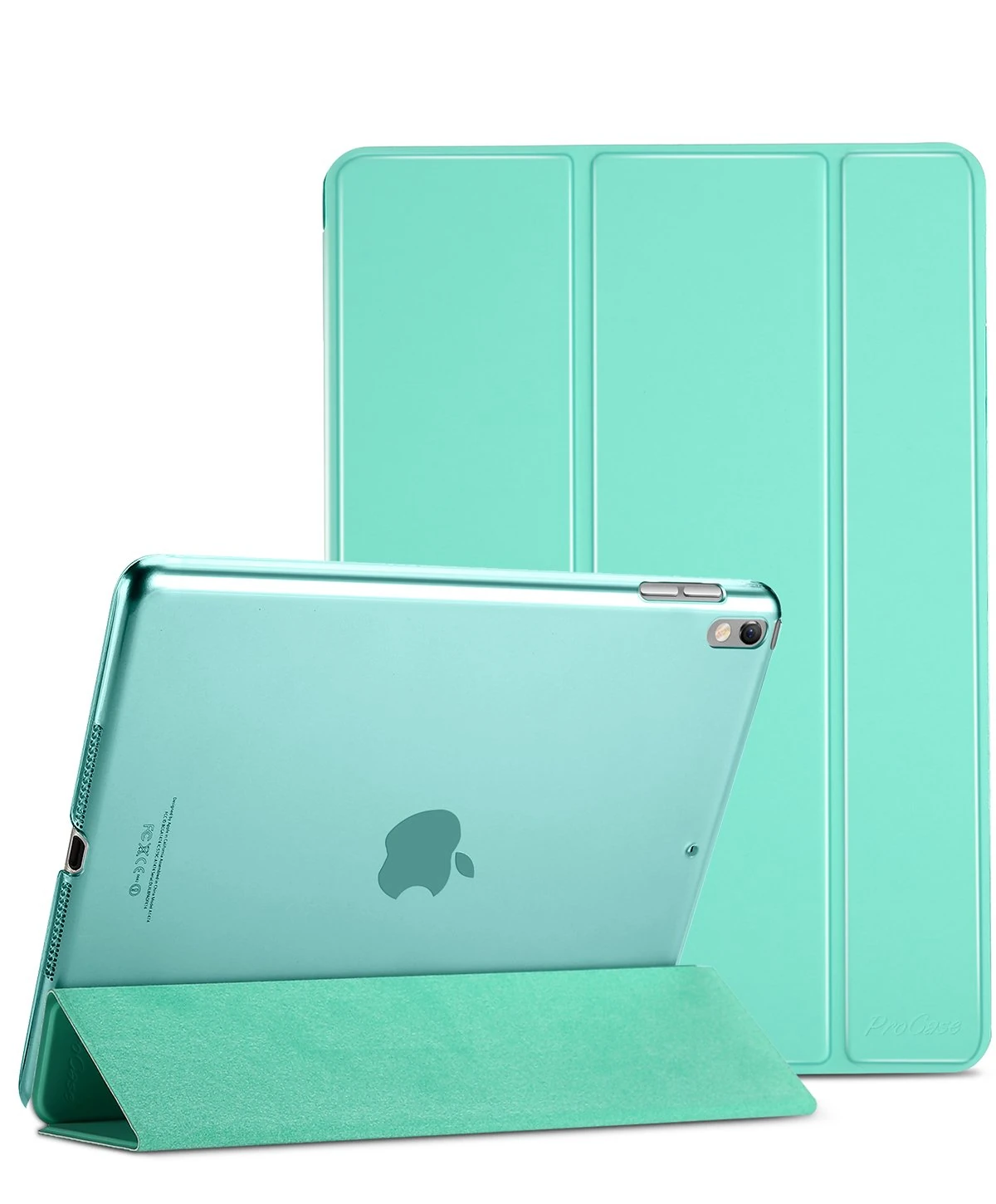 ProCase for iPad Air 3rd 10.5" 2019 / iPad Pro 10.5" 2017 Case, Ultra Slim Lightweight Cover with Translucent Back for iPad 10.5 Inch -Mint