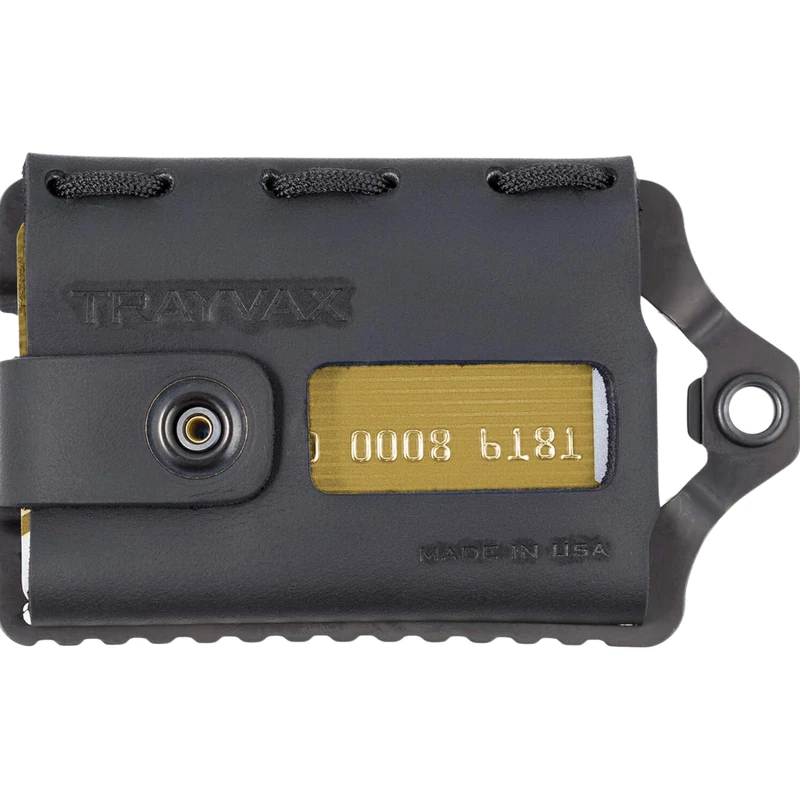 Trayvax Element Wallet - Black -