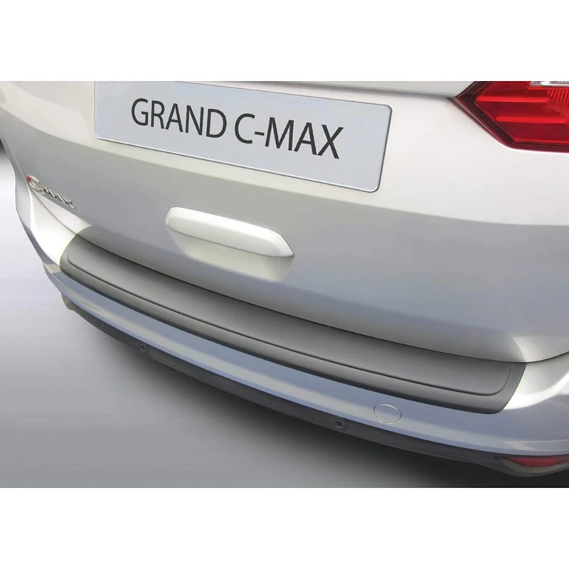 RGM ABS Rear bumper protector compatible with Ford Grand C-Max 2015-2019 Black