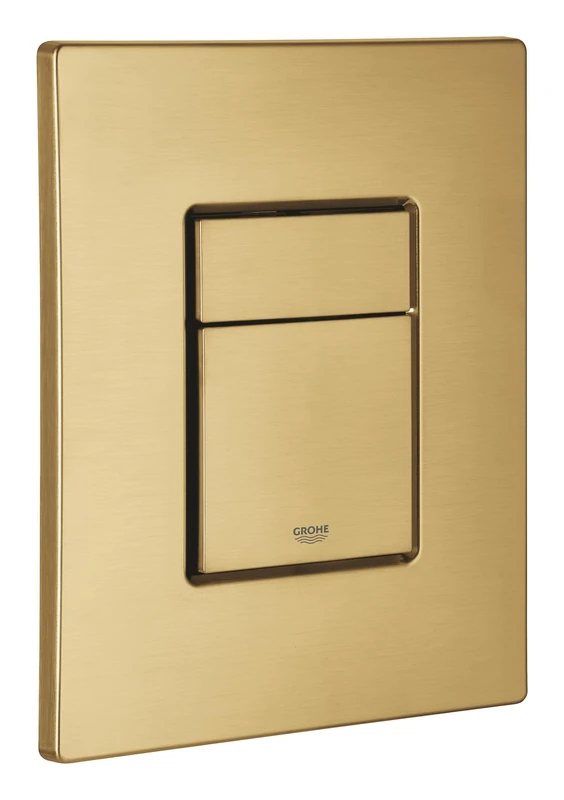 GROHE Skate Cosmopolitan Flush Plate, Brushed Gold, 38732GN0