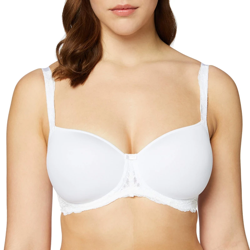 Triumph Women's Amourette Charm WP, Wired Padded Bra, WHITE