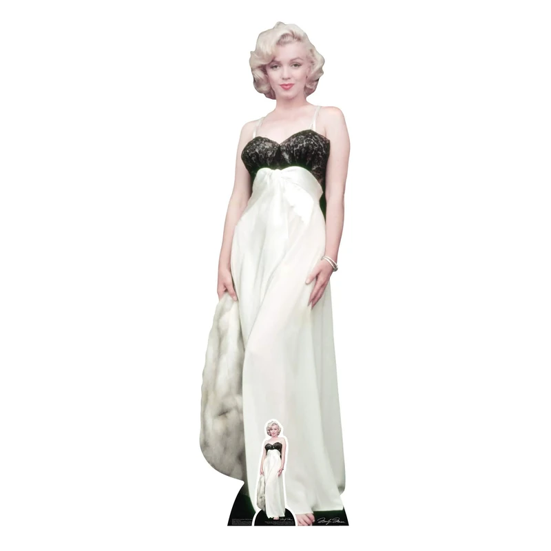 STAR CUTOUTS Life Size Cut Out with Mini Version of Marilyn Monroe, Cardboard, Multi-Colour, 169 x 50 x 169 cm