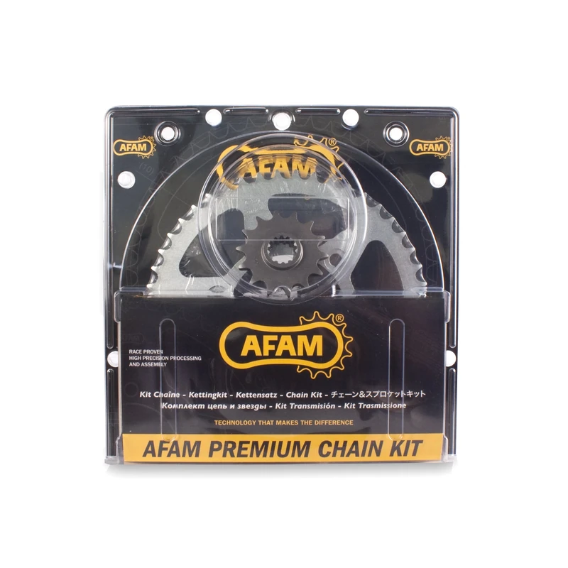 Afam 01677209 Motorcycle chain kit set (steel) for KAWASAKI ZR 7 ZR 750 1999 - 2004