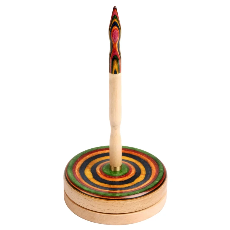 KNITPRO KP35003 Winding & Dispensing Accessories Signature Yarn Dispenser, Wood, Multi-Colour