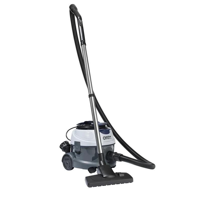 Nilfisk Vp100 Eu: Robust Cannister Vacuum Cleaner, Intuitive On/Off Switch, Compact, Simple Dust Bag Replacement, Advance Color - Image 1