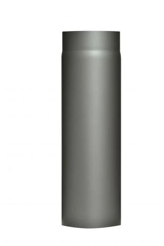 Stove Pipe made of 2 mm Thick Steel (Smoke Tube) 130 mm Diameter for Fis and Fis Senotherm Dark Grey 500 mm Long
