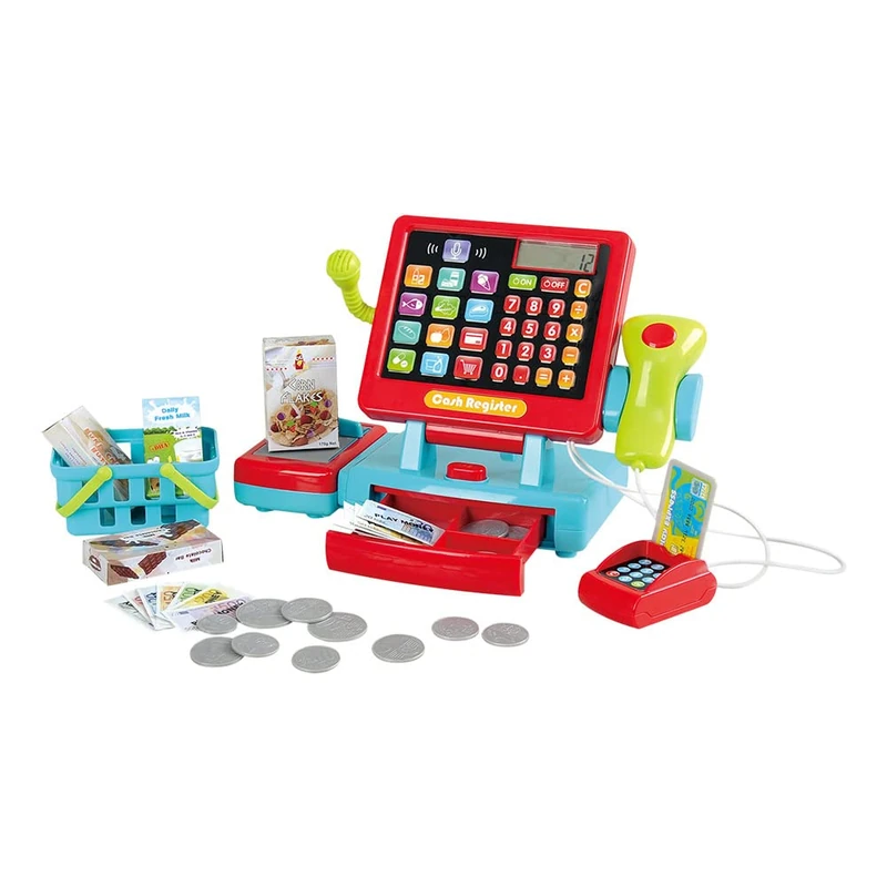 ColorBaby PlayGo Electronic Cash Register with Accessories