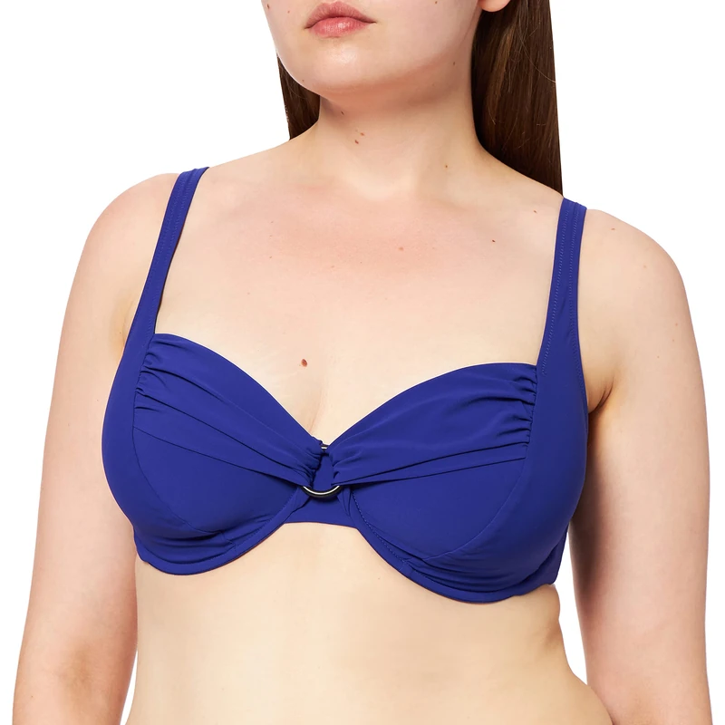 Rosa Faia Women's Bikini-Oberteil Hermine Top, Blue (Blue Violet 329), (Size:40C)