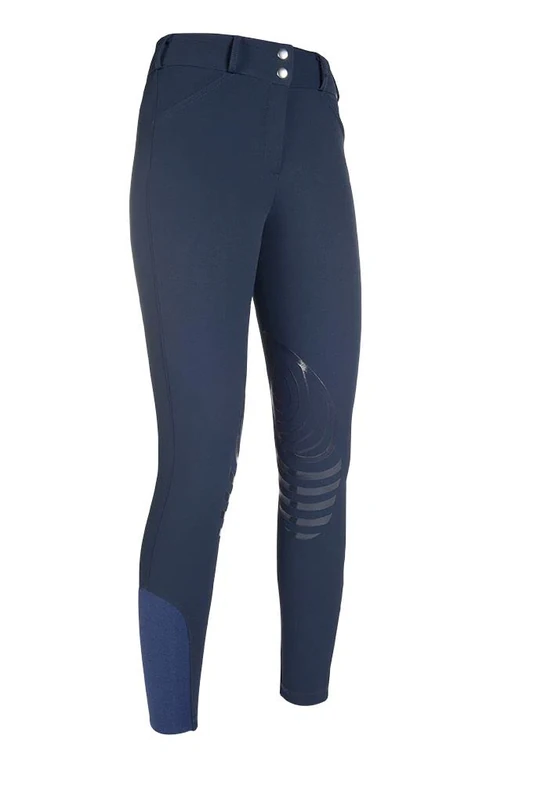 Hkm Women's Reithose-Elite Hunter-Silikon-kniebesatz9100 Trouser, Black, 38