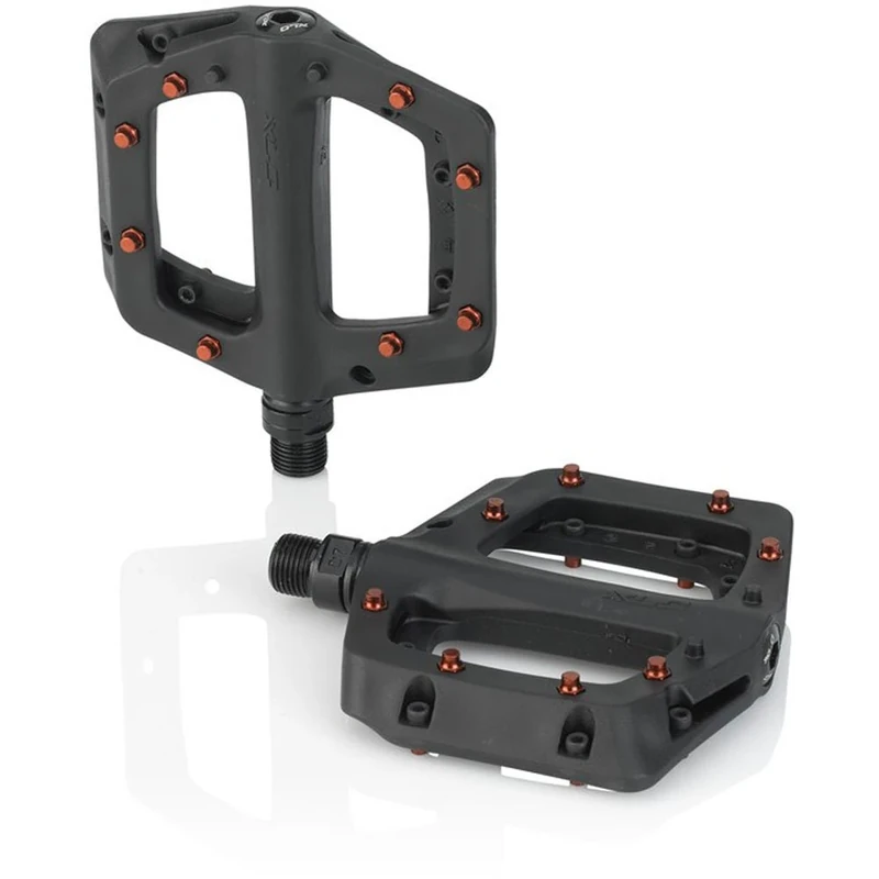 XLC PD-M23 Pedals, Black/Red, 40 Pins