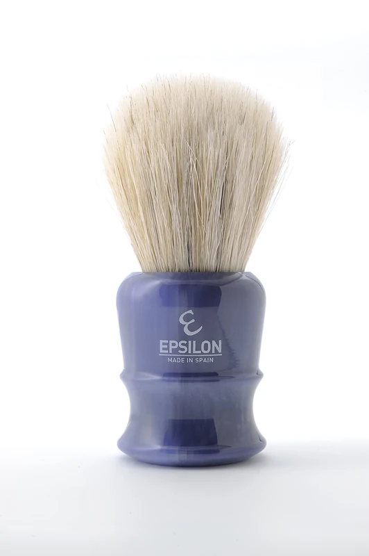 Epsilon White Horse Shaving Brush Blue 26mm, Standard, Único